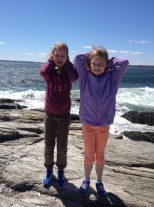 Mason and Luka (best friend from daycare and preschool) loved climbing the rocks!